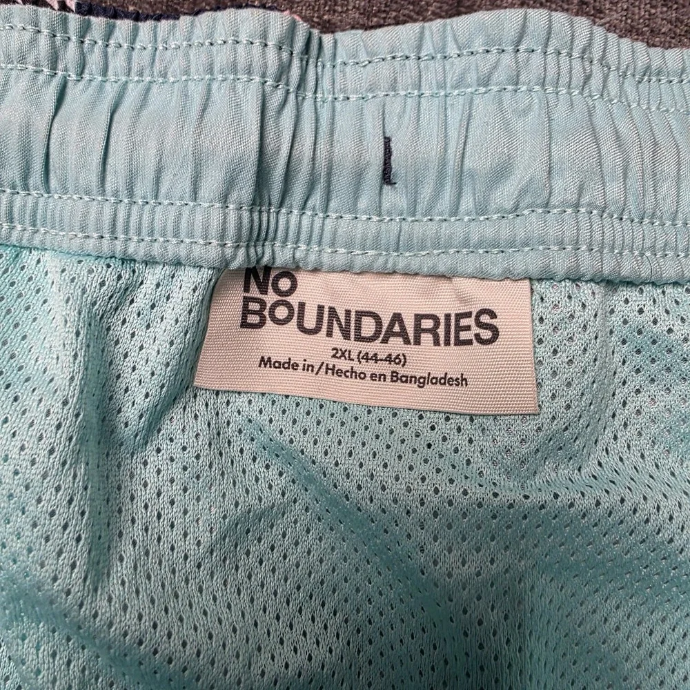 No Boundaries Swim Trunks Mens 2XL XXL 6